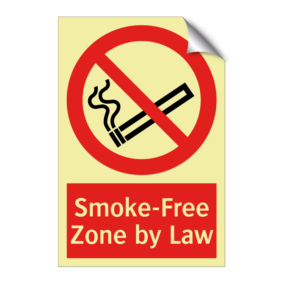 Smoke-Free Zone by Law