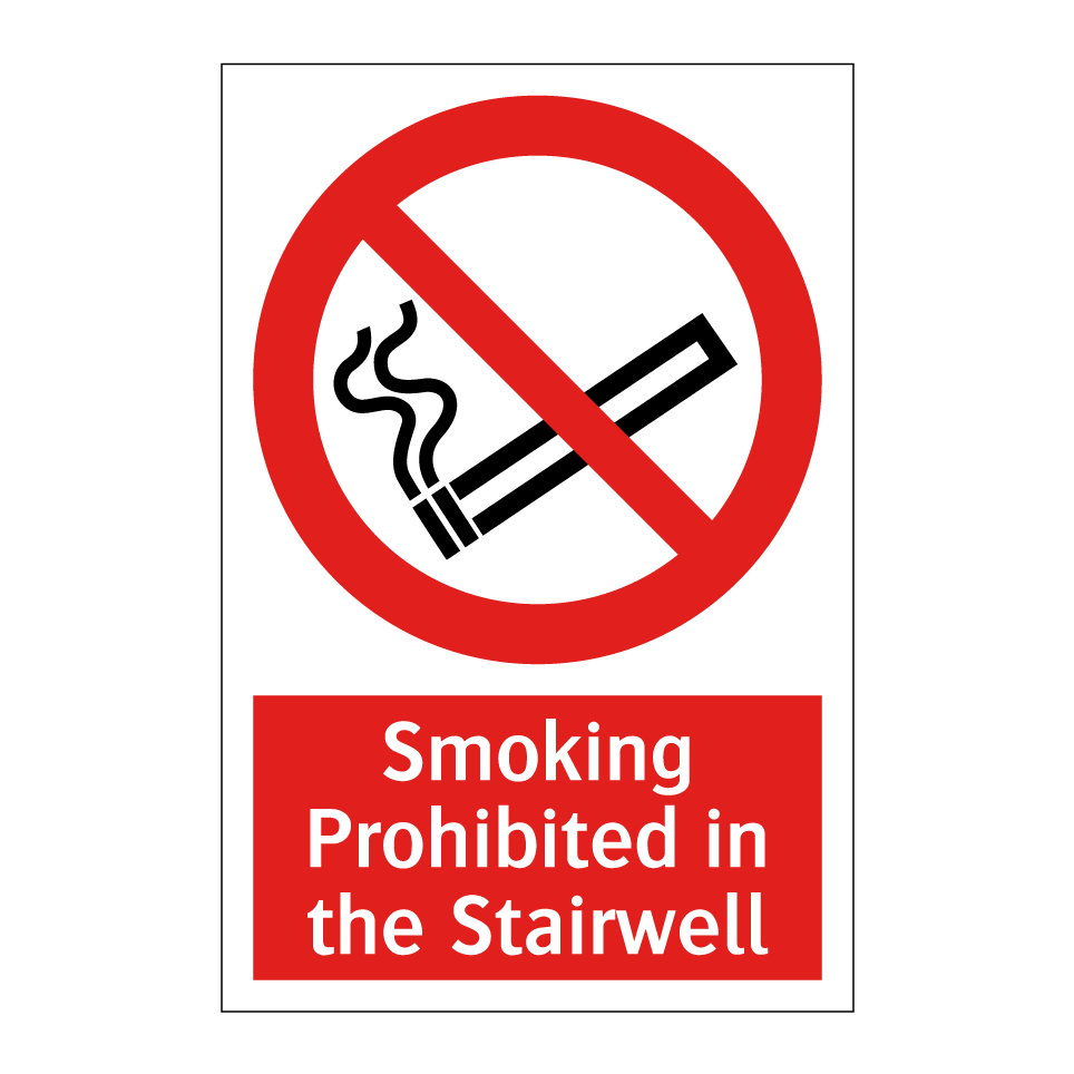 Smoking Prohibited in the Stairwell