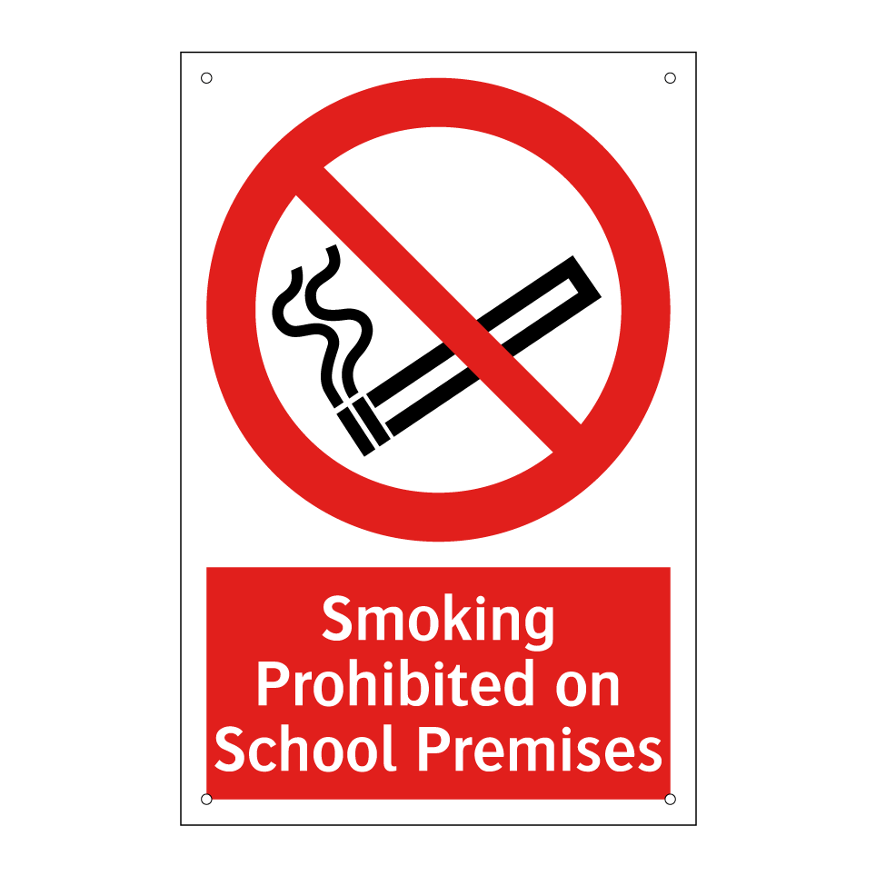 Smoking Prohibited on School Premises