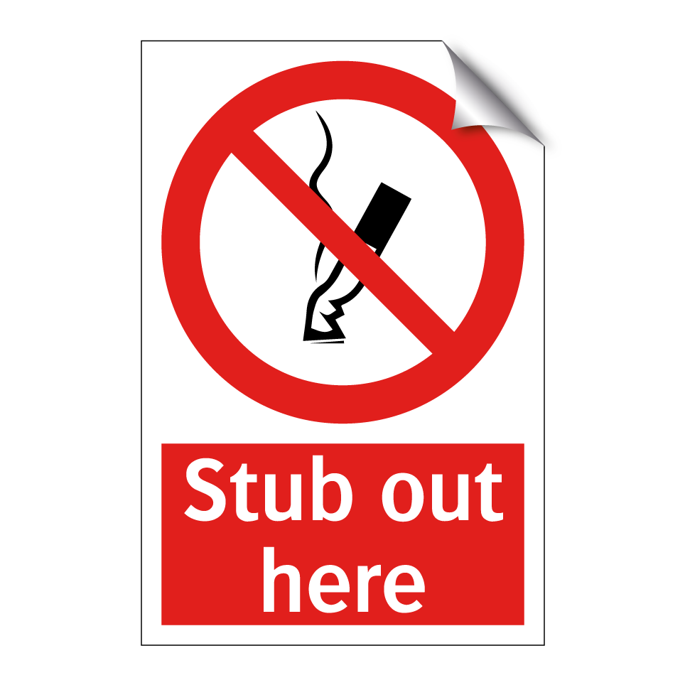 Stub out here