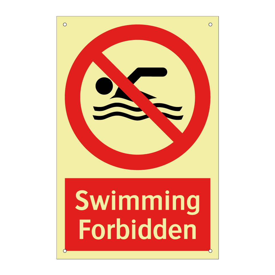 Swimming Forbidden