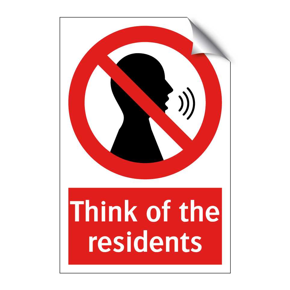 Think of the residents