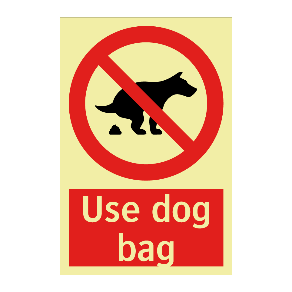 Use dog bag