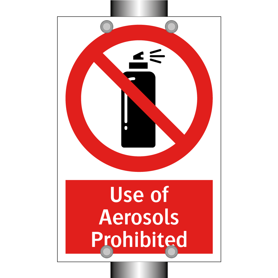 Use of Aerosols Prohibited