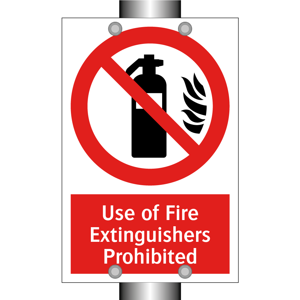 Use of Fire Extinguishers Prohibited
