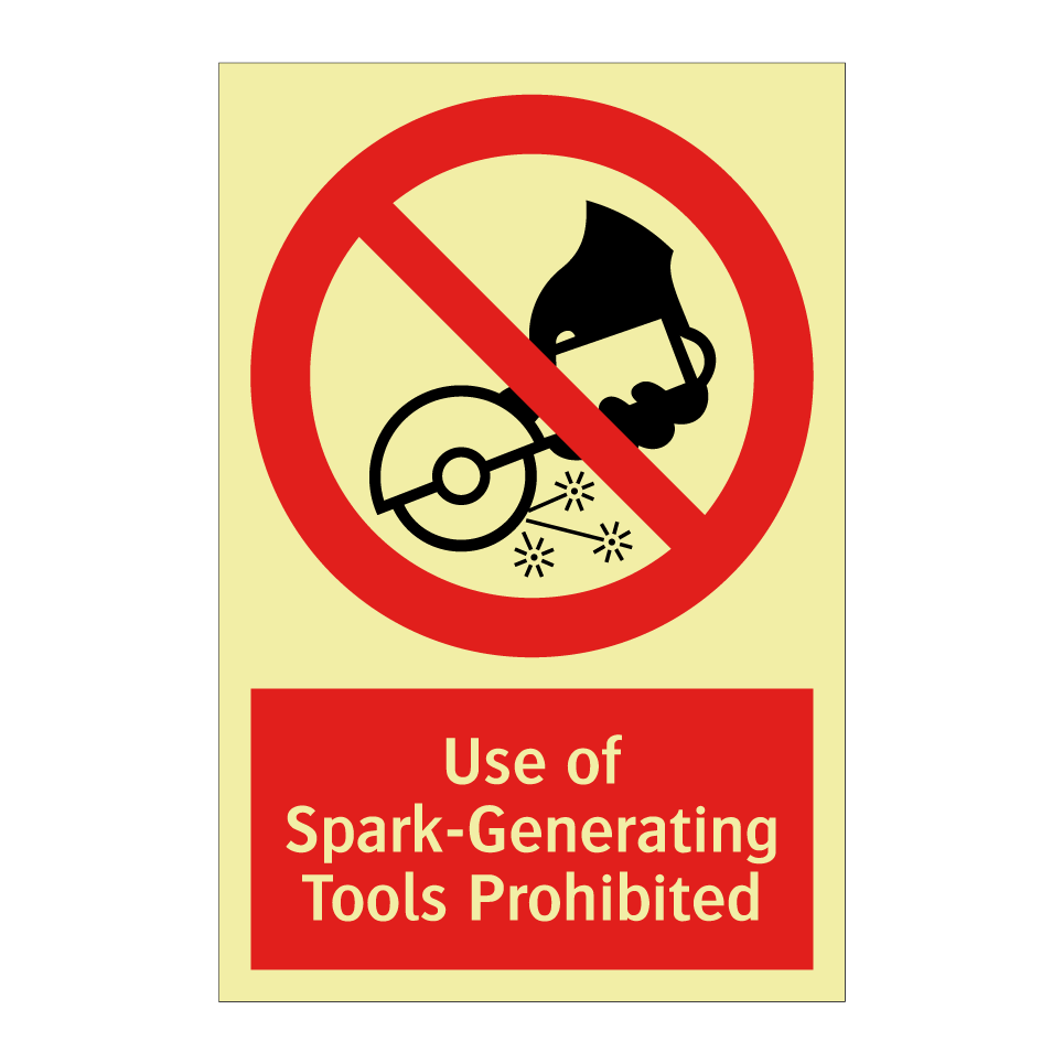 Use of Spark-Generating Tools Prohibited