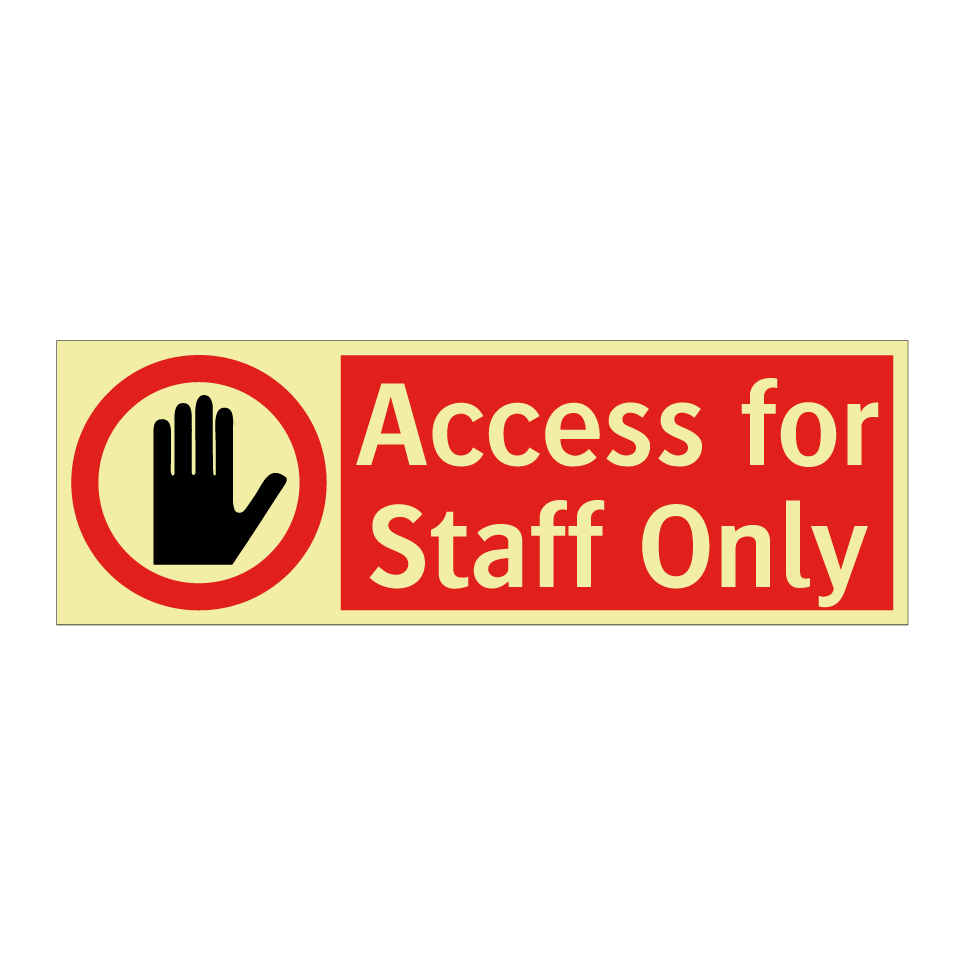 Access for Staff Only