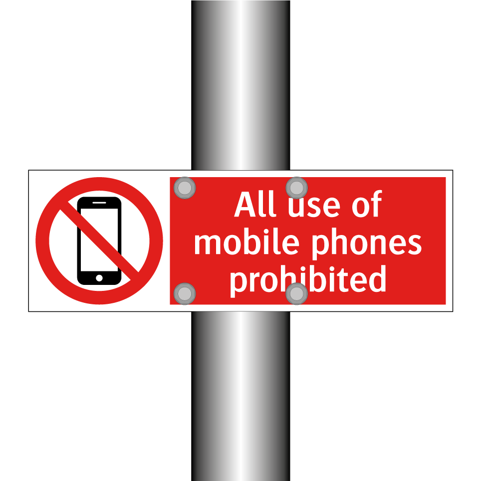 All use of mobile phones prohibited