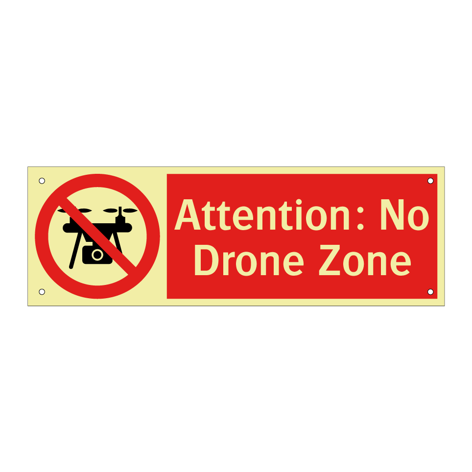 Attention: No Drone Zone