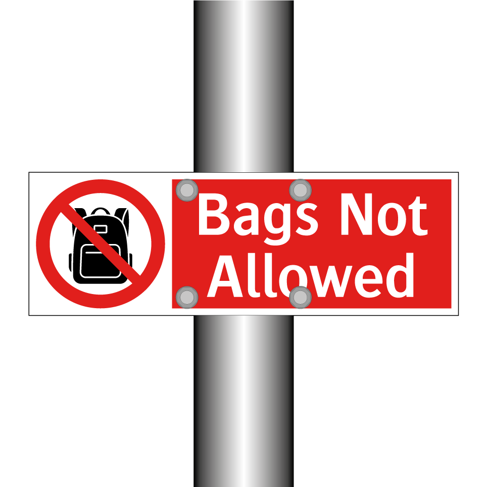 Bags Not Allowed