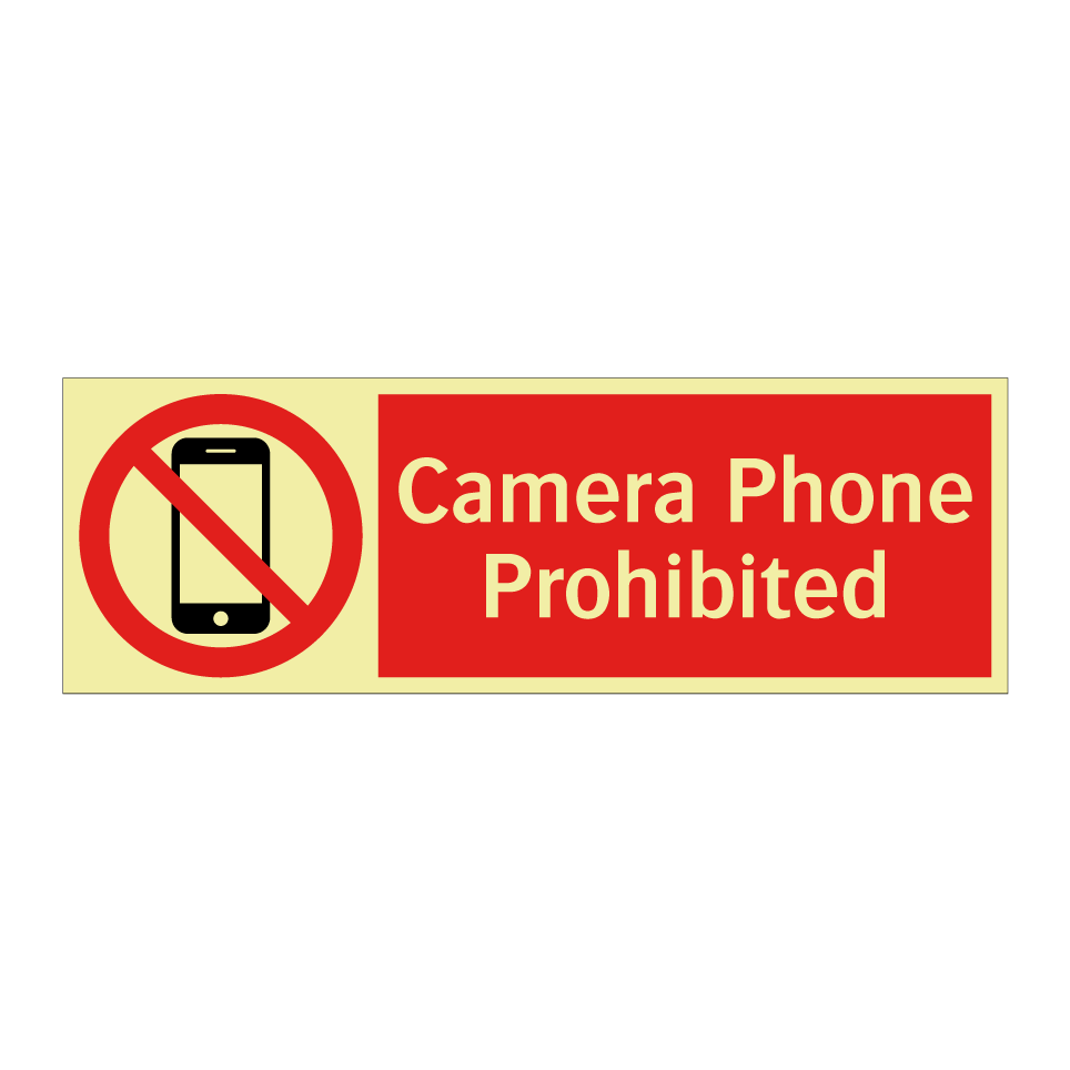 Camera Phone Prohibited