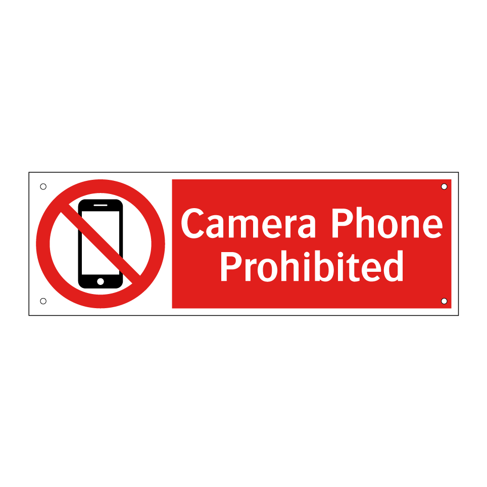 Camera Phone Prohibited