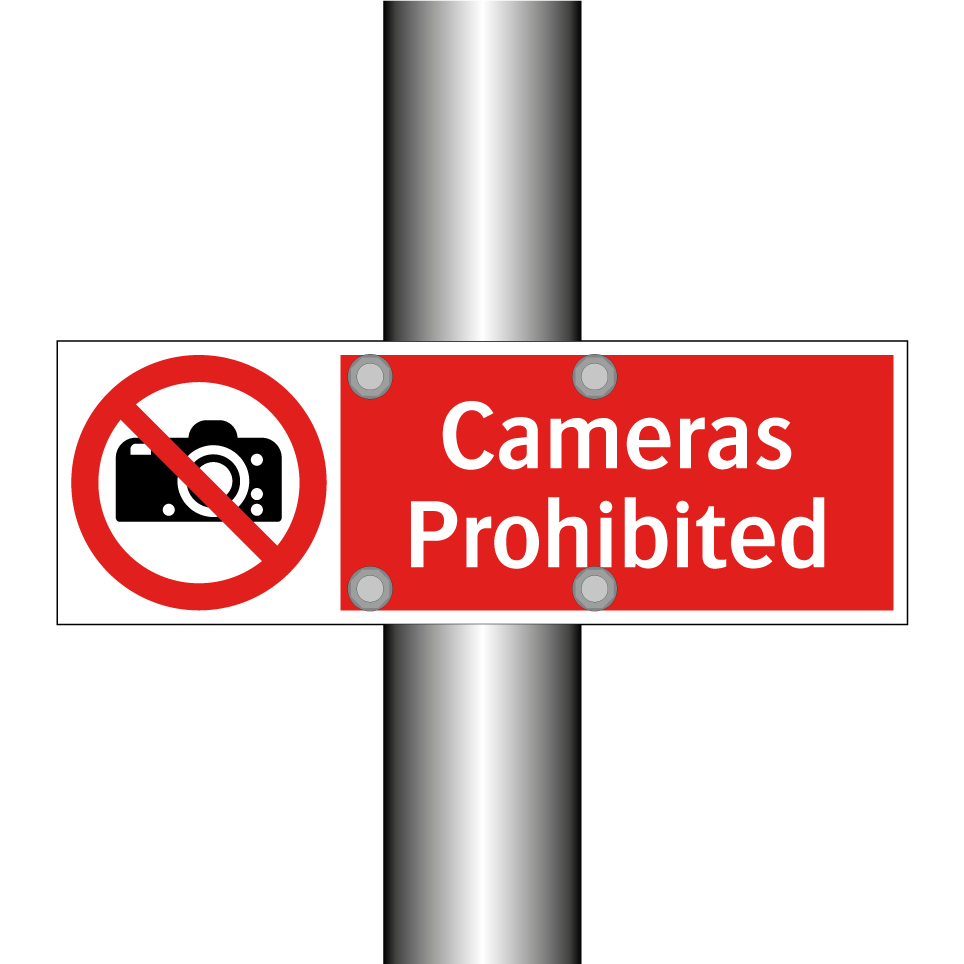 Cameras Prohibited