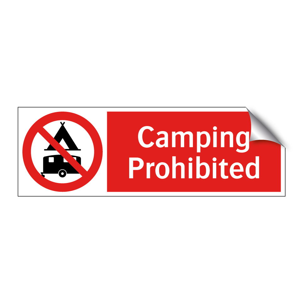 Camping Prohibited