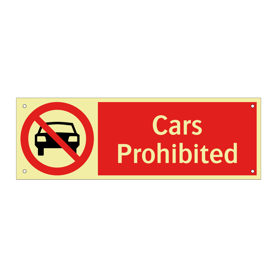 Cars Prohibited