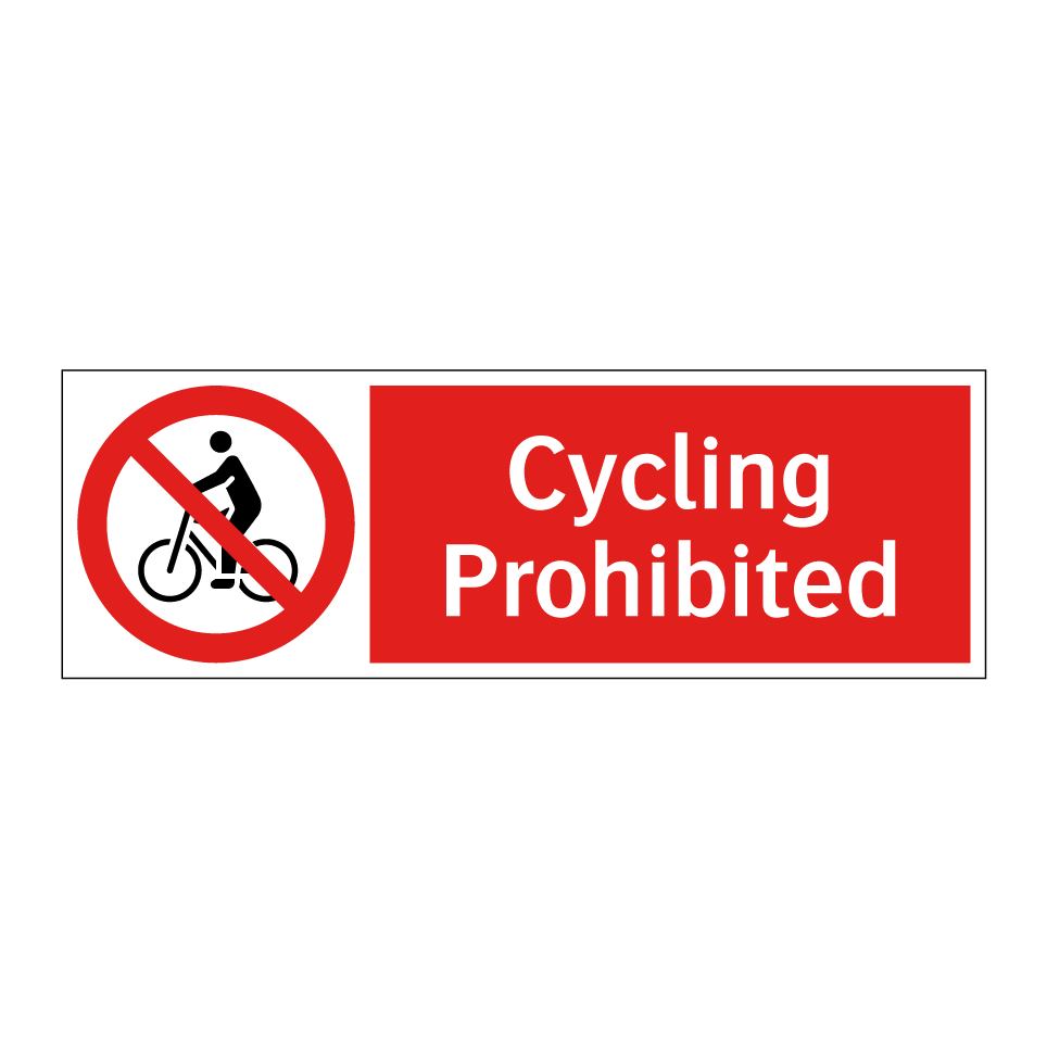 Cycling Prohibited