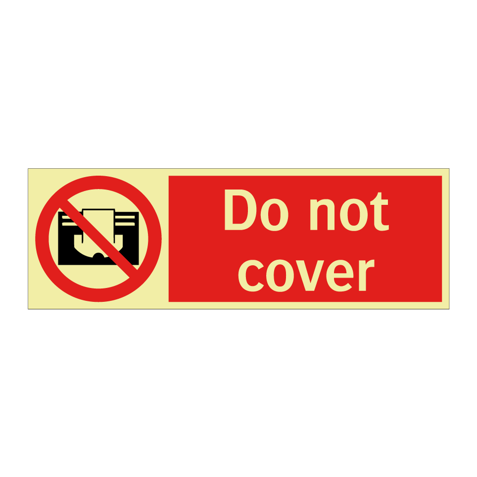 Do not cover