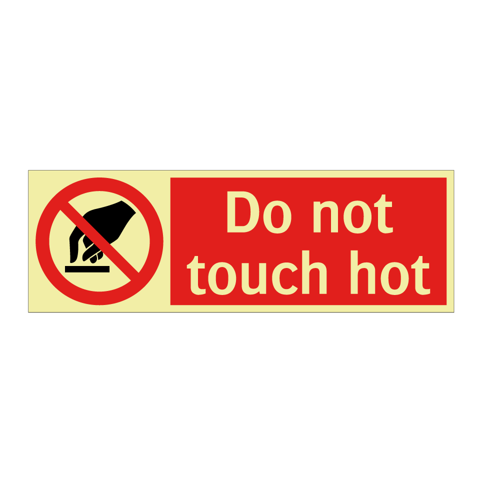 Do not touch hot