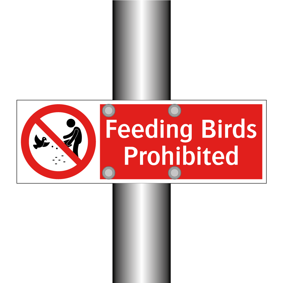 Feeding Birds Prohibited