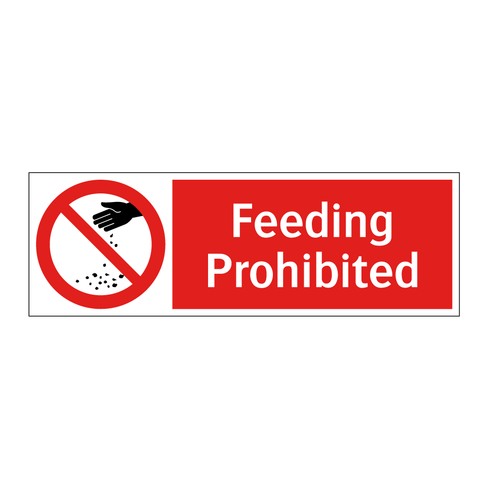 Feeding Prohibited