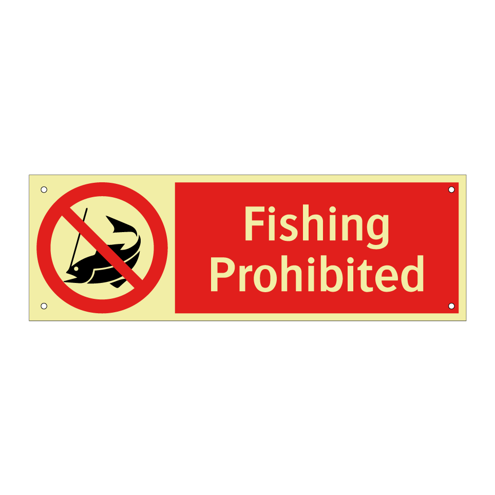 Fishing Prohibited