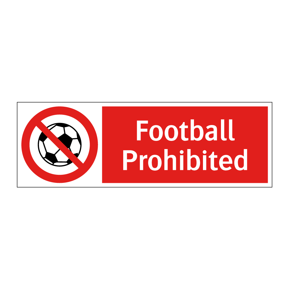 Football Prohibited