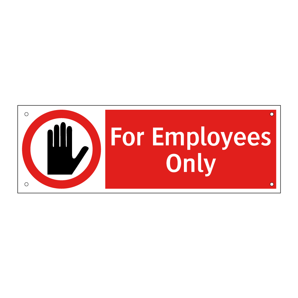 For Employees Only