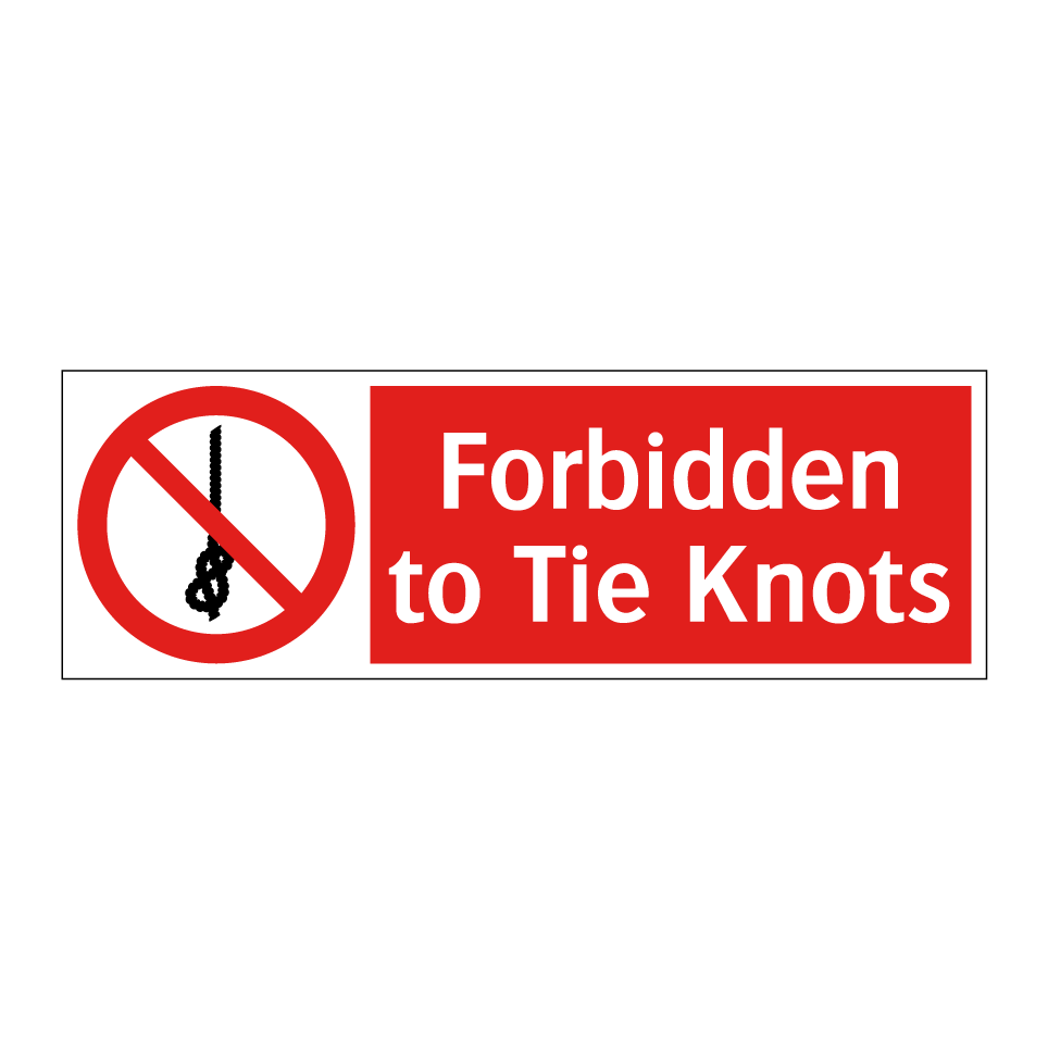 Forbidden to Tie Knots