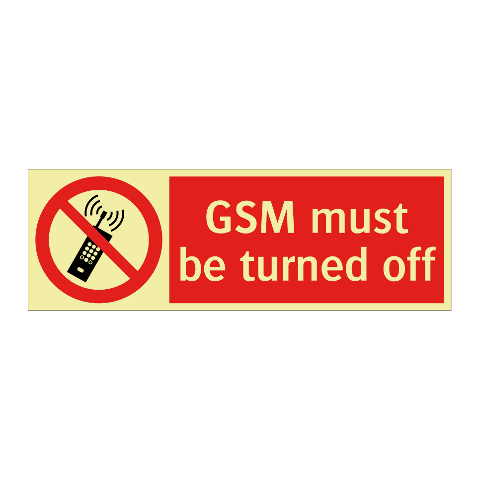 GSM must be turned off