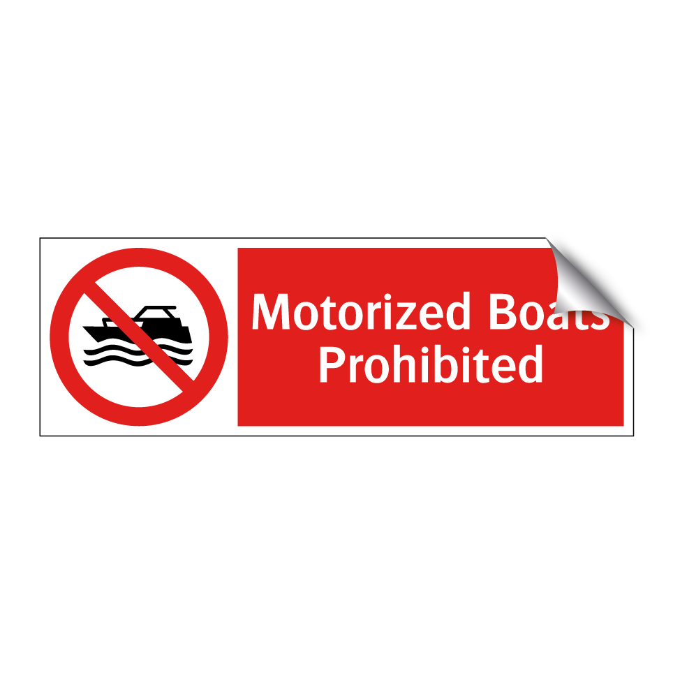 Motorized Boats Prohibited