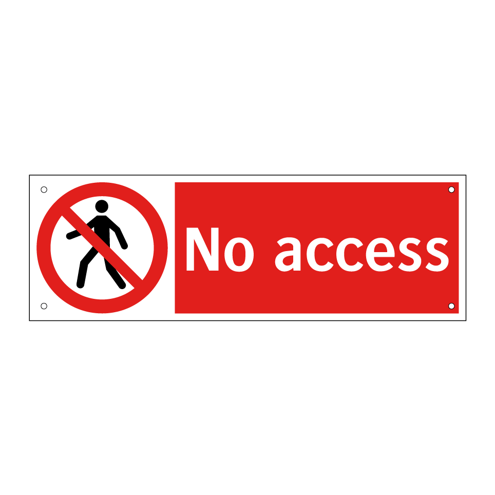 No access