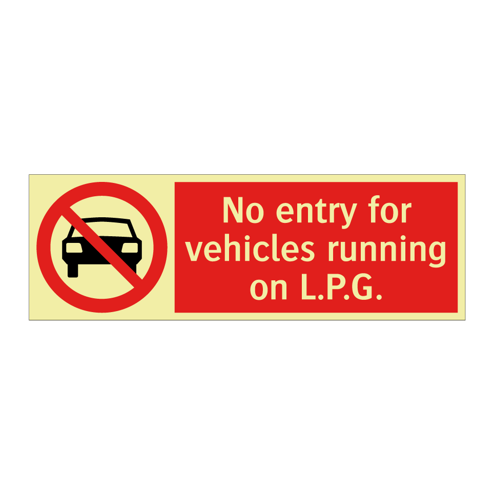 No entry for vehicles running on L.P.G.