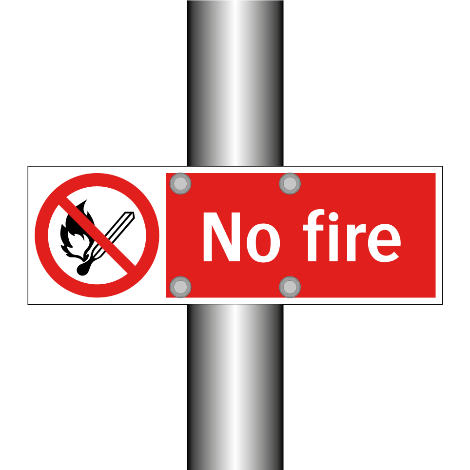 No fire