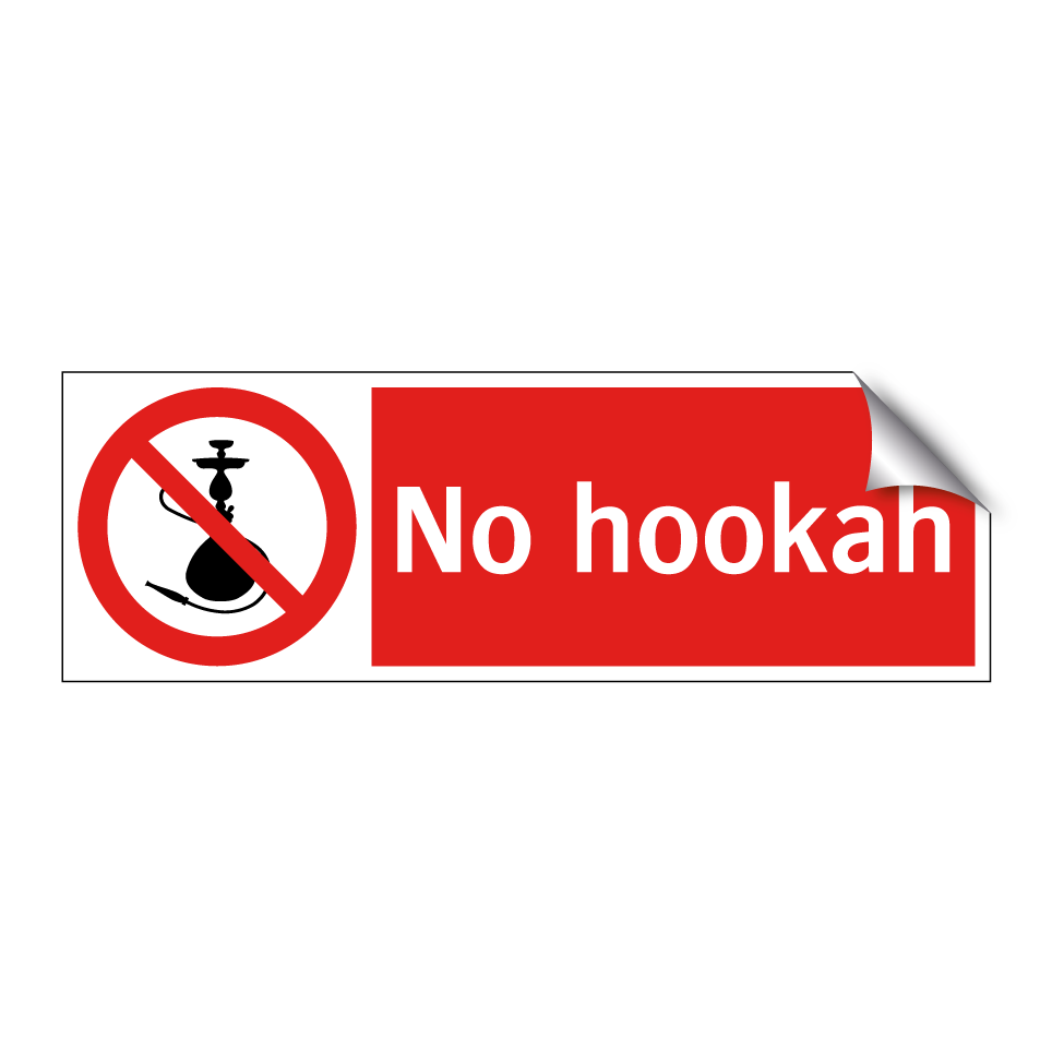 No hookah