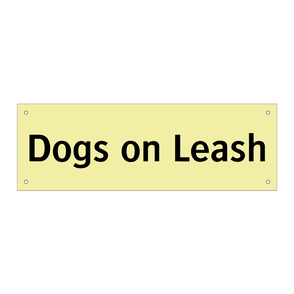 Dogs on Leash