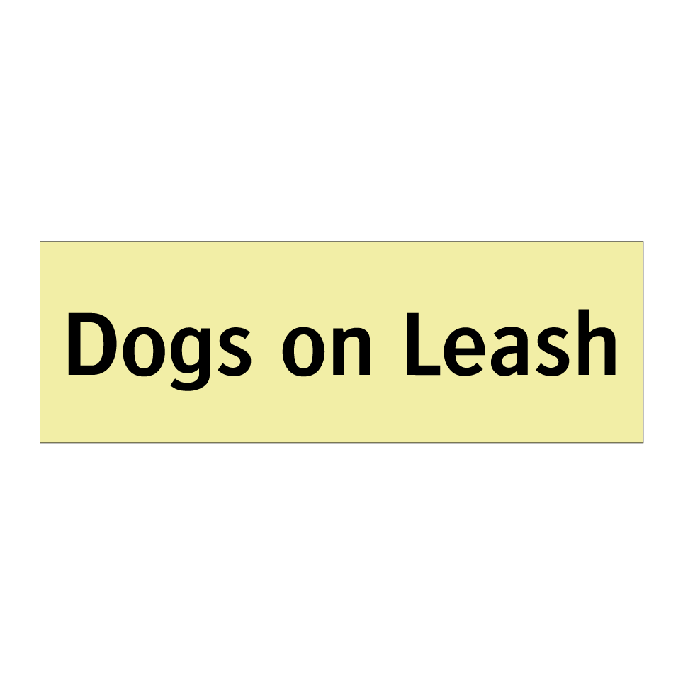 Dogs on Leash