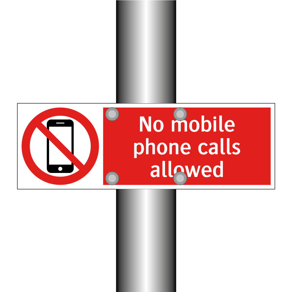 No mobile phone calls allowed