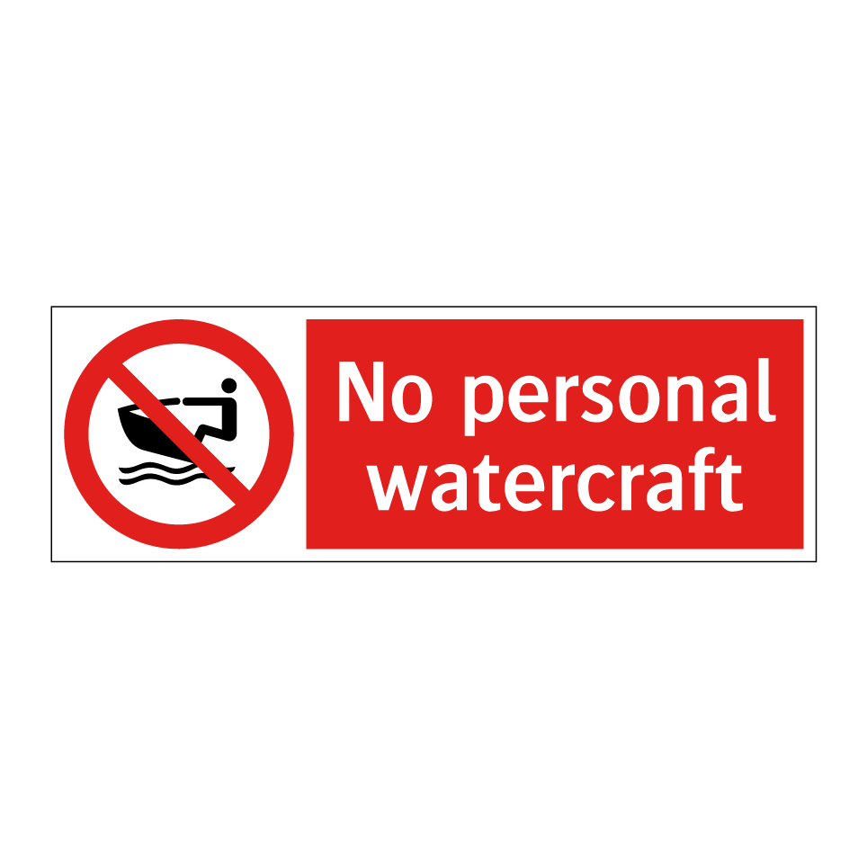 No personal watercraft