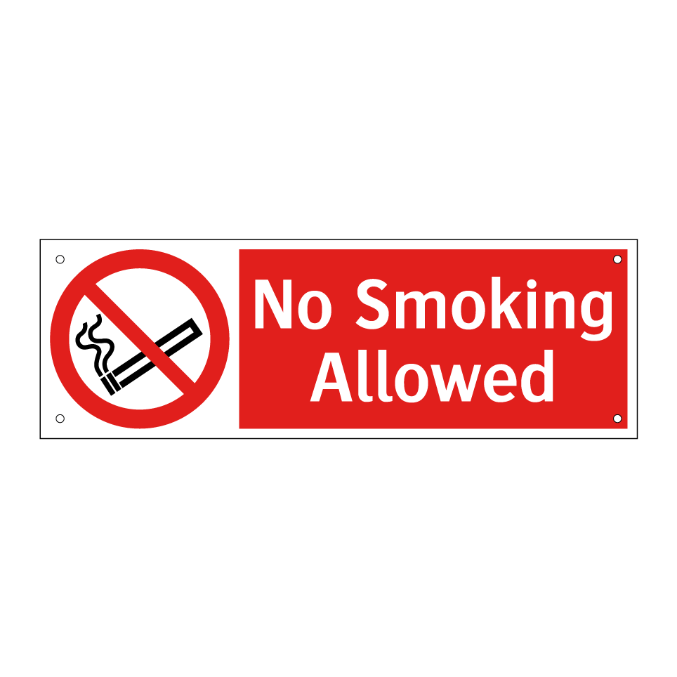 No Smoking Allowed
