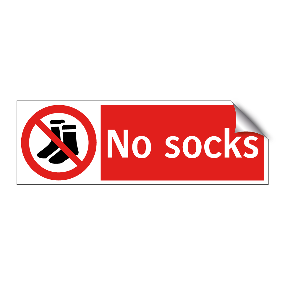 No socks