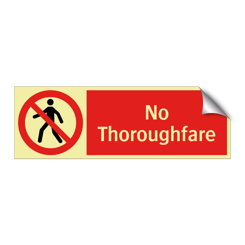 No Thoroughfare