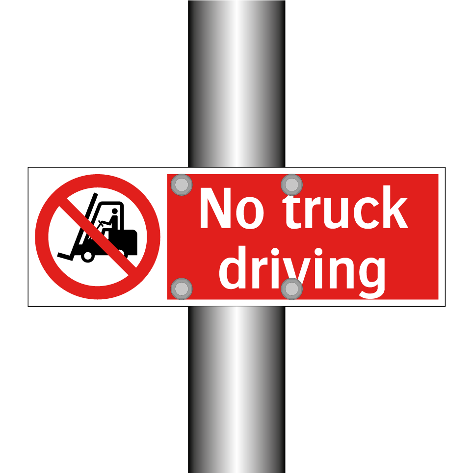 No truck driving