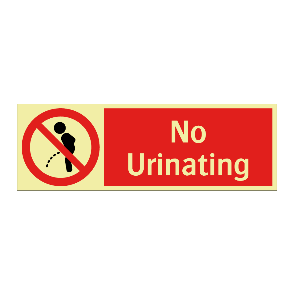 No Urinating