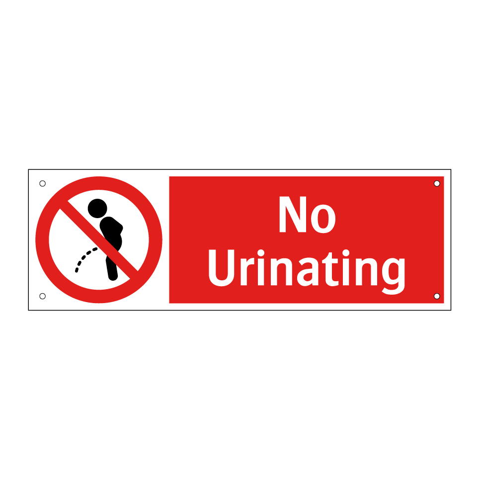 No Urinating