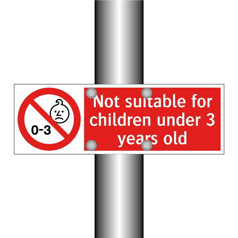 Not suitable for children under 3 years old
