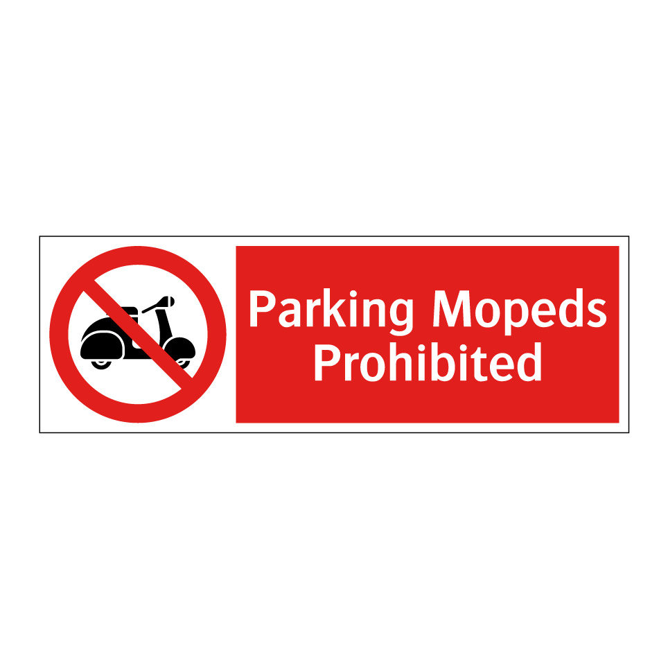 Parking Mopeds Prohibited