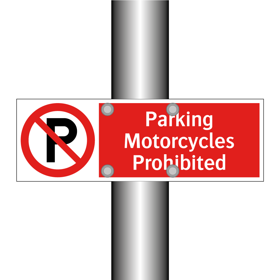 Parking Motorcycles Prohibited