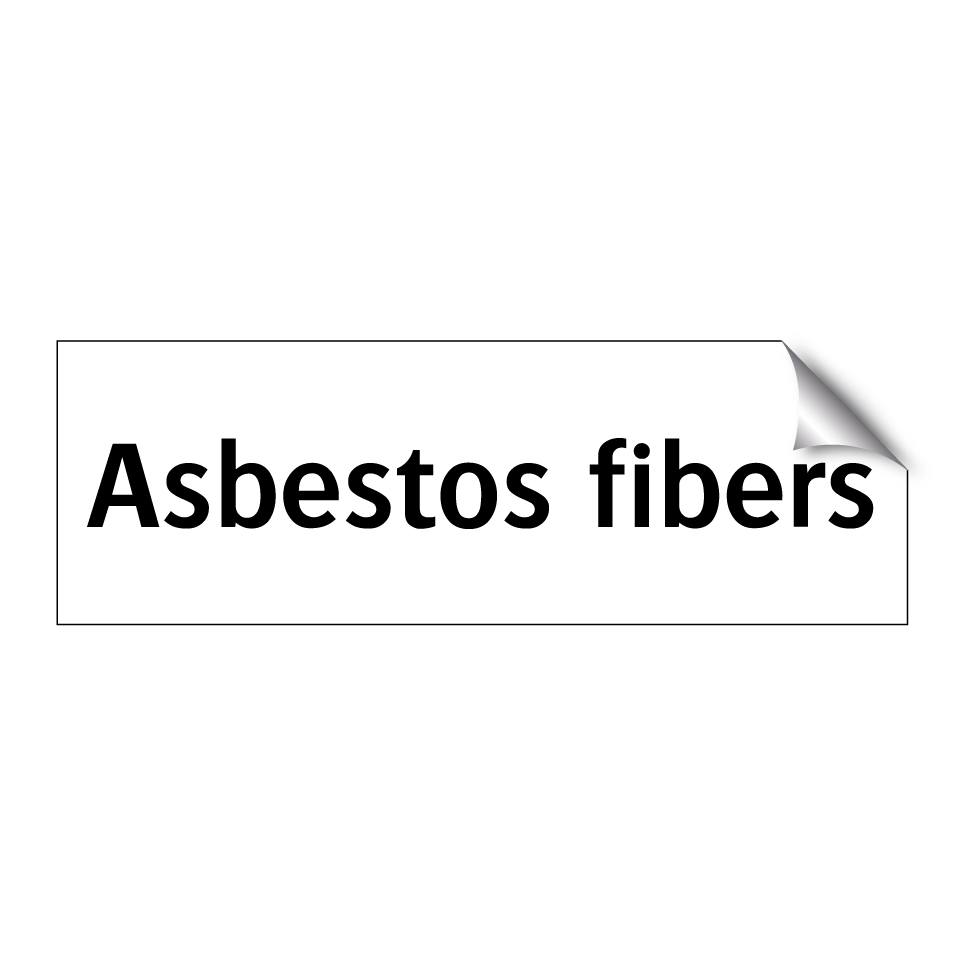 Asbestos fibers