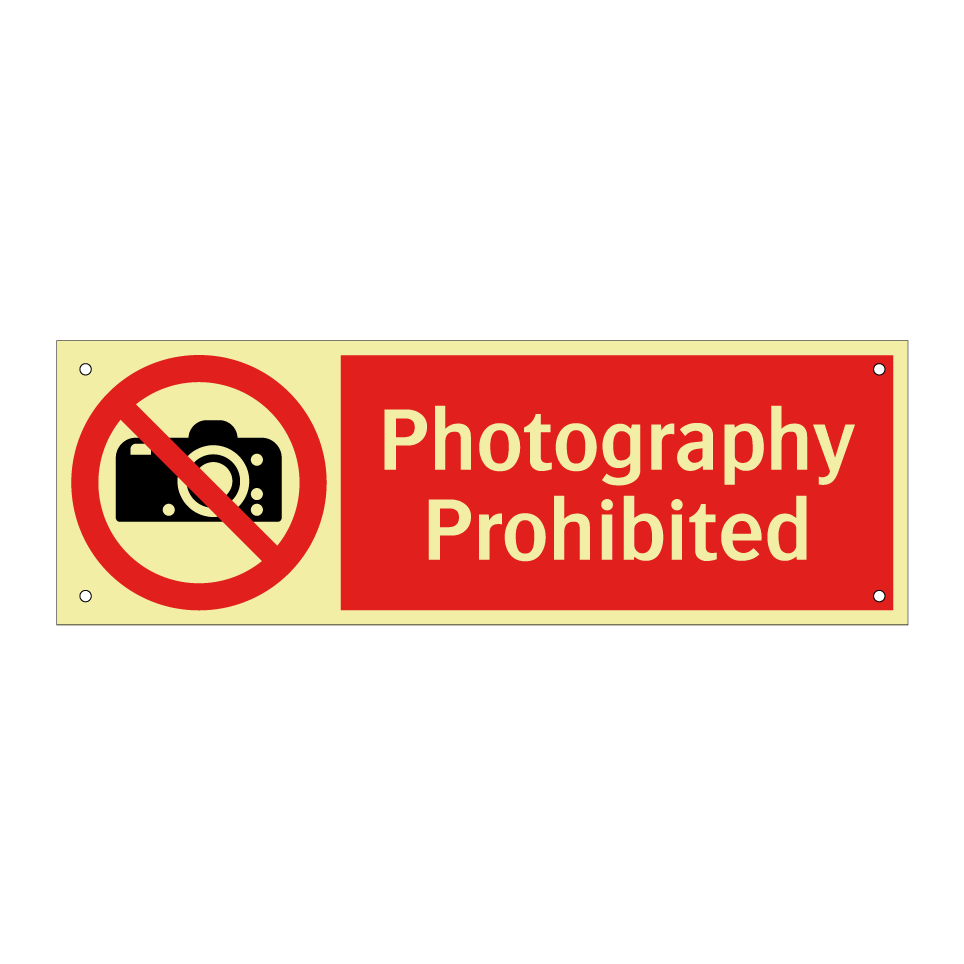 Photography Prohibited
