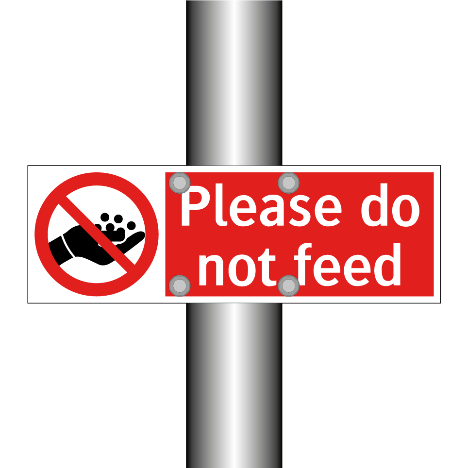 Please do not feed